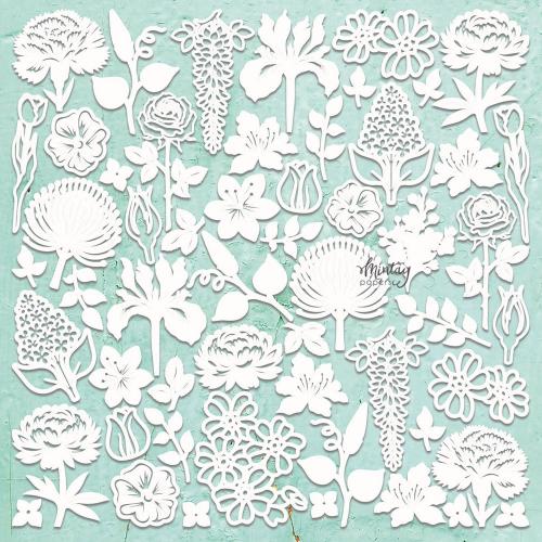Mintay Chippies - Decor - Flora Filigree 2 - Postage as per Actual