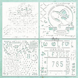 Mintay Chippies Decor 12x12 Inch Patterns 3 (MT-CHIP2-D106) - Postage as per Actual