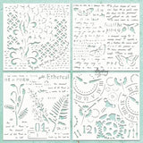 Mintay Chippies Decor 12x12 Inch Patterns 4 (MT-CHIP2-D107) - Postage as per Actual