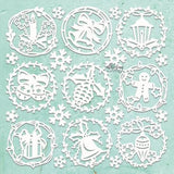 Mintay Chippies Decor 12x12 Inch Xmas Decors (MT-CHIP2-D109) - Postage as per Actual