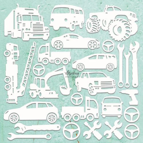 Mintay Chippies - Decor - Vehicles Set - Postage as per Actual