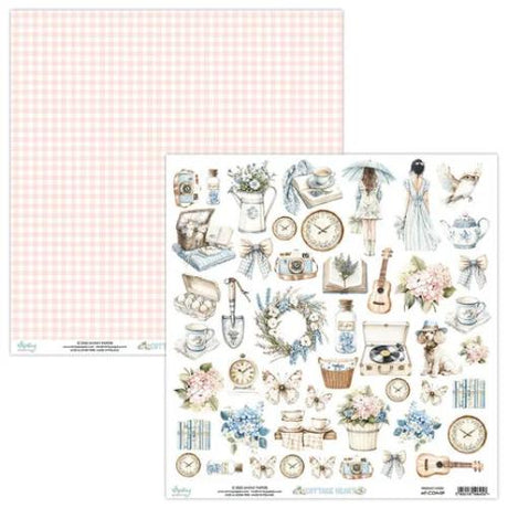 Mintay Cottage Heart 12x12 Inch Scrapbooking Paper Set (MT-COH-07) - Postage as per Actual