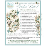 Mintay Creative Kit 9 Christmas Blessings (MT-KIT-09) - Postage as per Actual