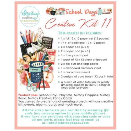 Mintay Creative Kit School Days (MT-KIT-11) - Postage as per actual
