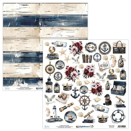 Mintay - 12 x 12 Paper Set - Lighthouse - Postage as per Actual
