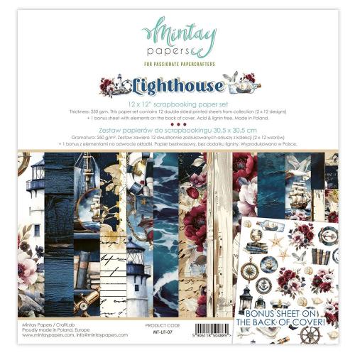 Mintay - 12 x 12 Paper Set - Lighthouse - Postage as per Actual
