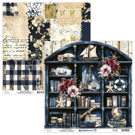 Mintay - 8 x 8 Paper Pad - Lighthouse