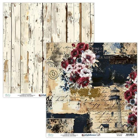 Mintay - 8 x 8 Paper Pad - Lighthouse