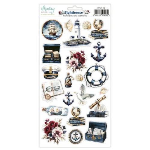 Mintay - 6 x 12 Paper Stickers - Lighthouse - Elements - Postage as per Actual