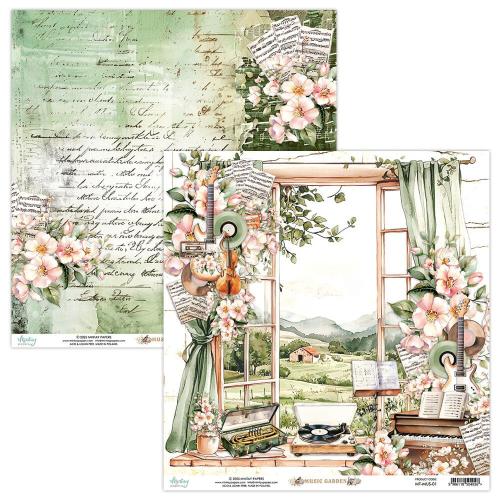 Mintay - 8 x 8 Paper Pad - Music Garden