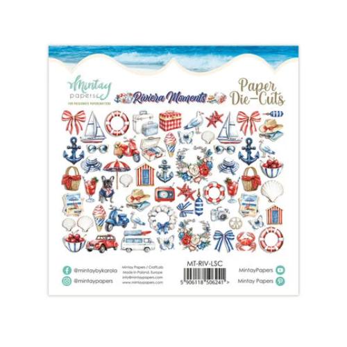 Mintay Riviera Moments Paper Die-Cuts (60pcs) (MT-RIV-LSC)