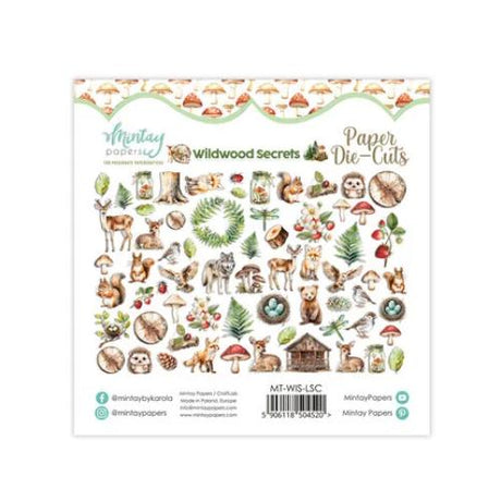 Mintay - Paper Die-Cuts - Wildwood Secrets, 60 pcs