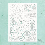 Mintay Kreativa - 6 x 8 Stencil - Mixed 5