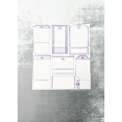 The Ton Stamps - Mass Tags Stencils