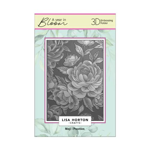 Lisa Horton Crafts 5” x 7” 3D Embossing Folders