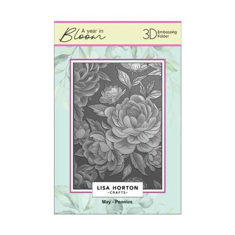 Lisa Horton Crafts 5” x 7” 3D Embossing Folders