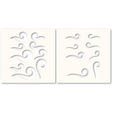 Memory Box - Curling Waves Stencil