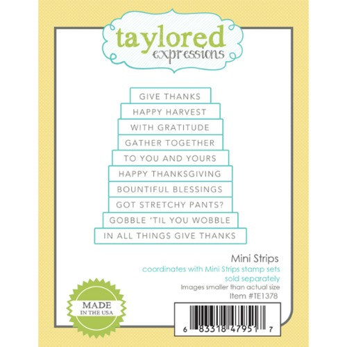 Taylored Expressions - Mini Strips Die