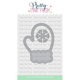 Pretty Pink Posh - Mitten Shaker Die