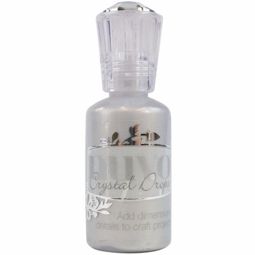 Nuvo Crystal Drops 1.1oz Metallic Silver Lining