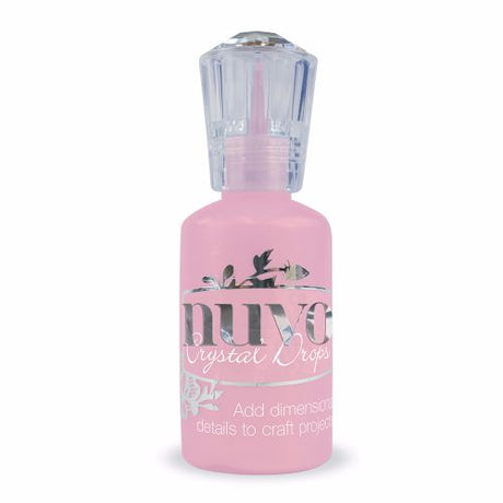 Nuvo Crystal Drops 1.1oz Gloss-Bubblegum Blush - Krafters Cart