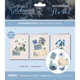 Crafter's Companion Midnight Floral Ephemera Pack (NG-MF-EPHE)