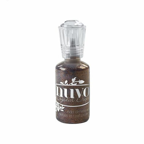 Nuvo Glitter Drops 1.1oz Chocolate Fondue - Krafters Cart