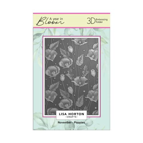 Lisa Horton Crafts 5” x 7” 3D Embossing Folders