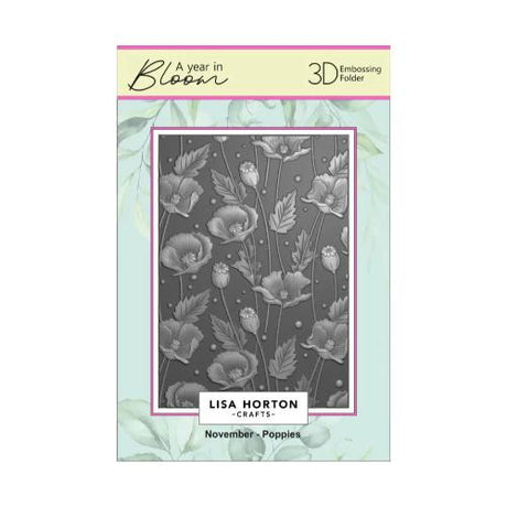 Lisa Horton Crafts 5” x 7” 3D Embossing Folders