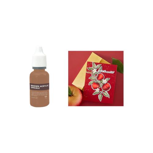 Hero Arts - Brown Acrylic Speckle Ink