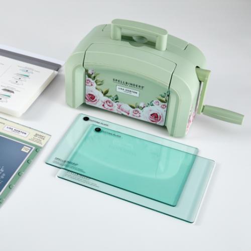 Spellbinders Platinum SIX Die Cutting & Embossing Machine - Lisa Horton Crafts Special Edition Sage Green (PE-119) - Postage as per Actual