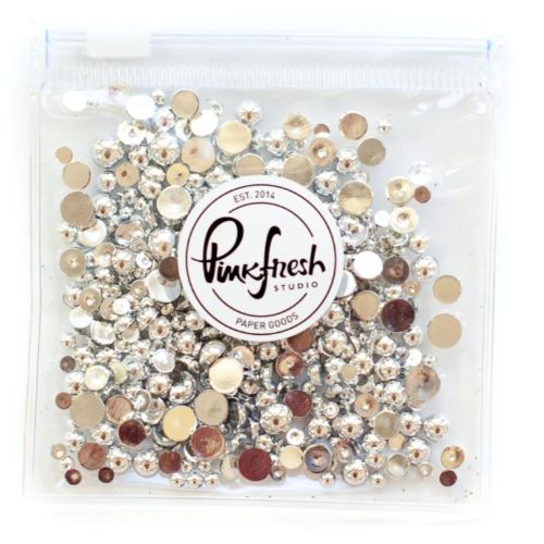 Pinkfresh Studio - Metallic Pearls: Silver