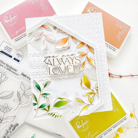 Pinkfresh Studio - Blanket Stitched Brackets die