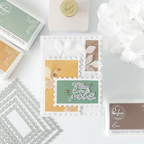 Pinkfresh Studio - Nested Rectangles Postage Edge