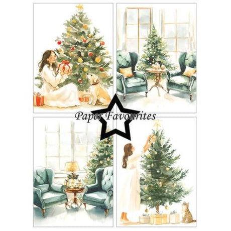 Paper Favourites - A6 Paper Pack Cozy Christmas (PFA585)