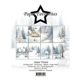 Paper Favourites - A6 Paper Pack Snow Forest (PFA587)