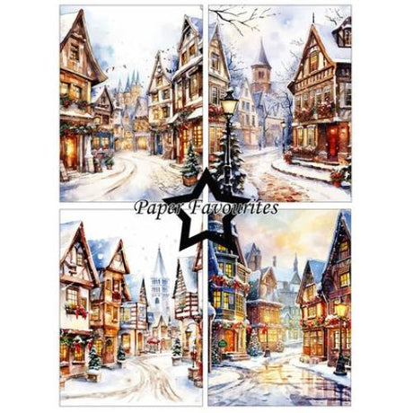 Paper Favourites Christmas Main Street A6 Paper Pad (PFA589)