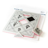 Pinkfresh Studio - Pop Out: Diamonds cling stamp