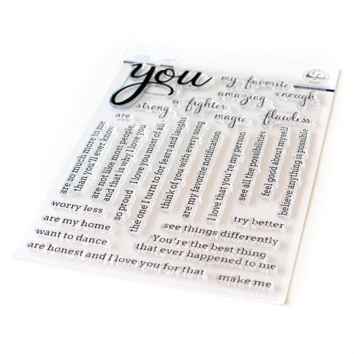 Pinkfresh Studio - Simply Sentiments - You Stamp Set