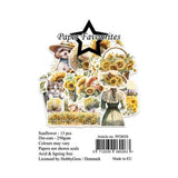 Paper Favourites Die-Cuts A7 Sunflower (13pcs) (PFD020)