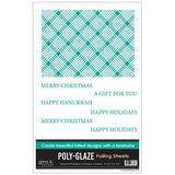 Gina K Designs - POLY-GLAZE Foiling Sheets- Seasonal Patterns and Phrases