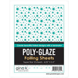 Gina K Designs - POLY-GLAZE Foiling Sheets- Super Star