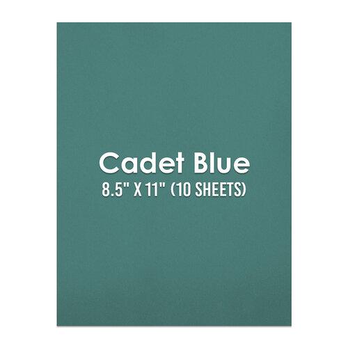Gina K Designs - CARD STOCK 8.5 X 11- Cadet Blue