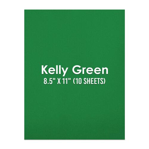 Gina K Designs - CARD STOCK 8.5 X 11- Kelly Green