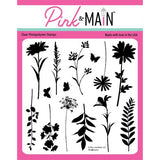 Pink & Main Wildflowers 2 6x6 Stamp Set