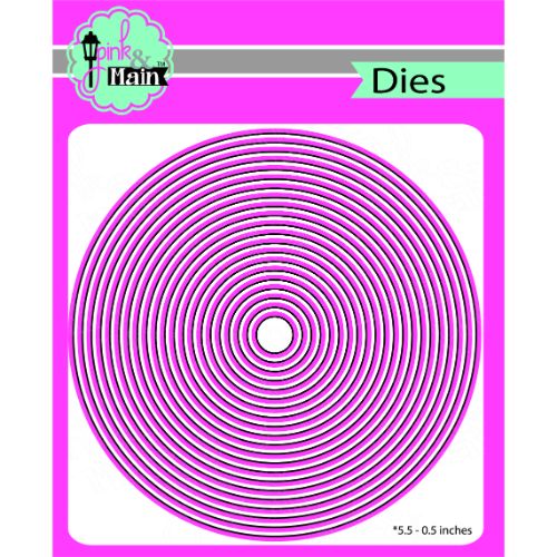 Pink & Main Layered Circle Dies