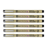 Sakura - Pigma Micron Fineliner Promotie Set 4+2 gratis