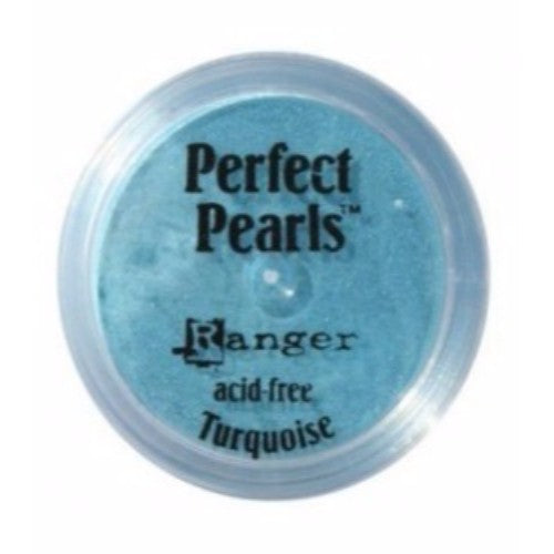 Ranger Perfect Pearls Pigment Powder .25oz - Turquoise