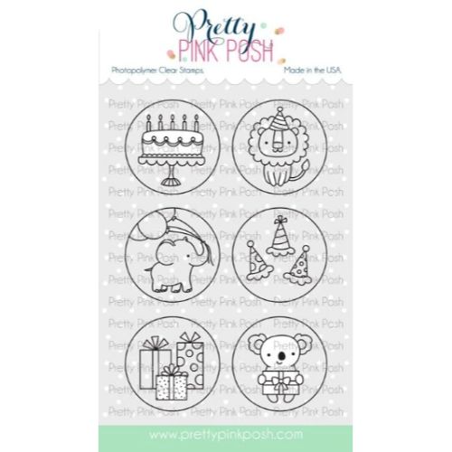 Pretty Pink Posh - Birthday Circles Stamp Set