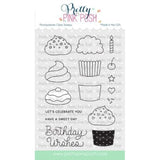 Pretty Pink Posh - Build A Cupcake Stamp Set